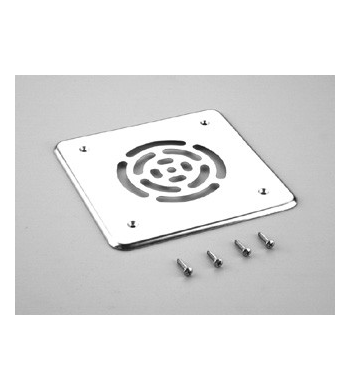 Grille BDF Inox Carrée (+ Vis) 160 x 160 mm - (ASTRAL)
