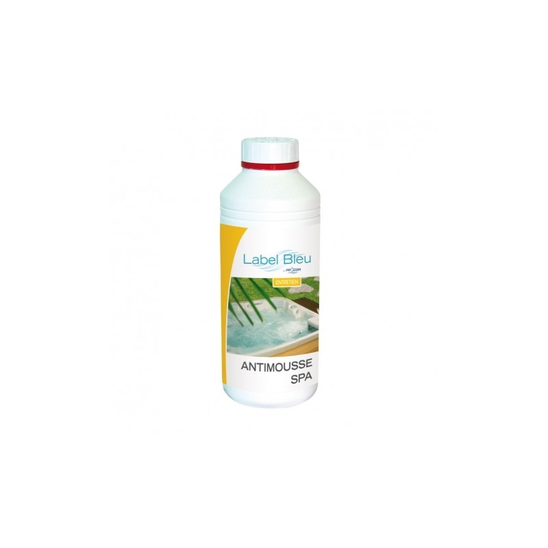 Antimousse spa 1L - Label bleu