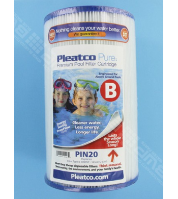 Cartouche Easy Set Pool version "B"  - D149/H256 - (PLEATCO) - PIN20