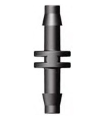 Jonction cannelée standard - Teco  pour tubes de 4 x 6 mm