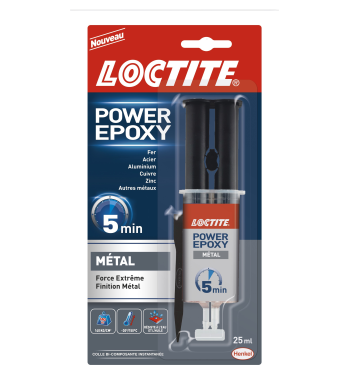 Colle structurale époxy LOCTITE métal - 25 mL