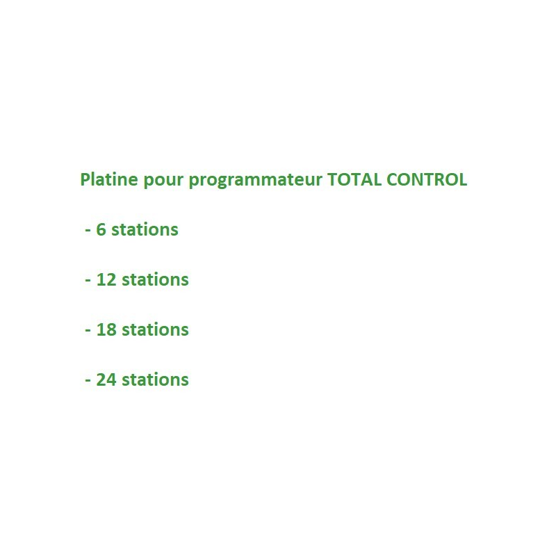 Platine pour TOTAL CONTROL - IRRITROL