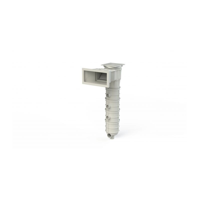 73162 - Skimmer filtrant pour piscines préfabriquées - liner avec 2 cartouches 20m3 - Blanc