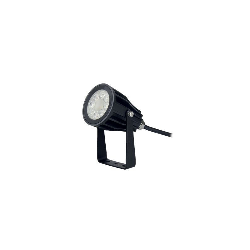 Projecteur orientable noir LED faisceau 15° 15W 230V Projecteur orientable noir LED faisceau 15° 15W 230V