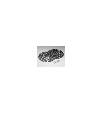 Grille double réglable (+ Vis) BR 08316 - 3'' Inox  - Astral